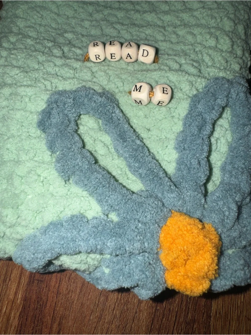 Chunky Mint Green Kindle Sleeve